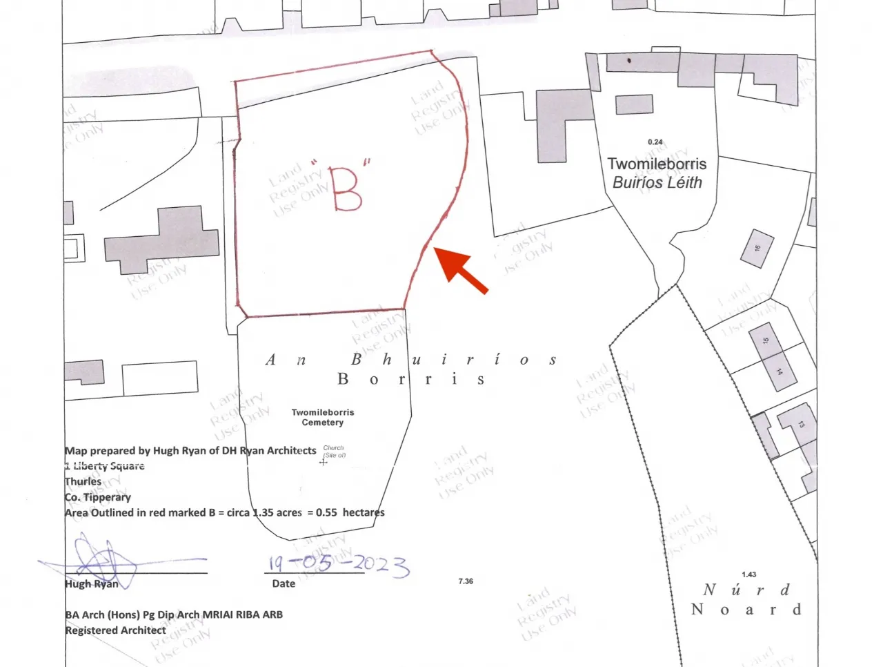 Photo of 1.35 Acre Resi Development Site, Two-Mile Borris, Thurles, Co. Tipperary
