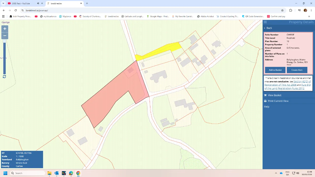 Photo of Derelict House, Ballyloughan,, Bagenalstown,, Co. Carlow, R21YY77