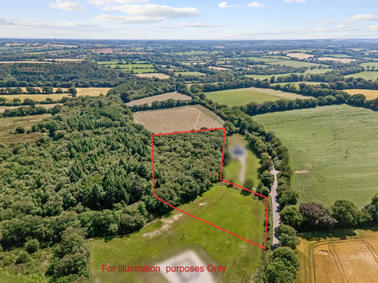 Photo of Site 3.3 Acres, Tottenhamgreen, Taghmon, Co Wexford