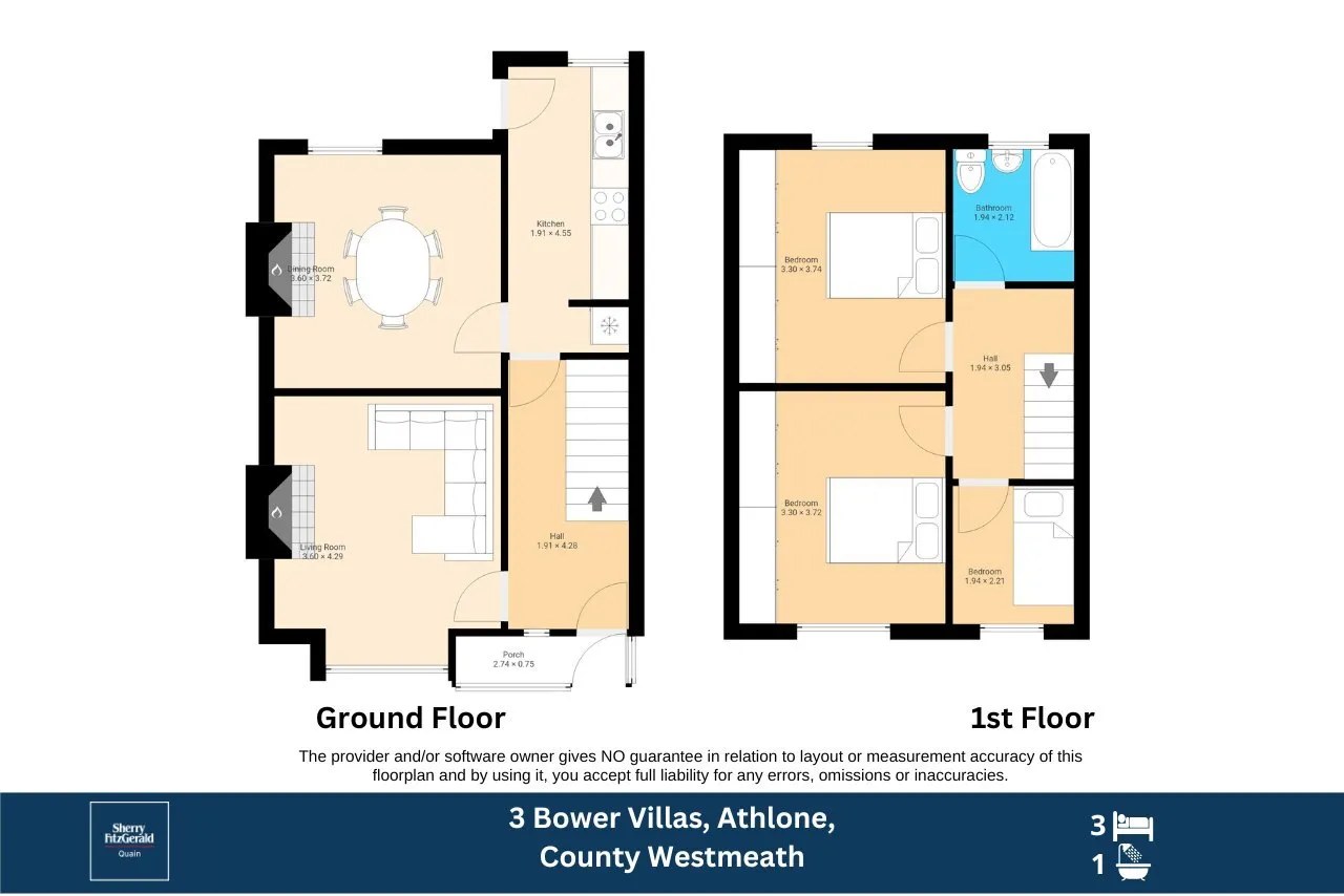 Photo of 3 Bower Villas, Athlone, Co Westmeath, N37 R251