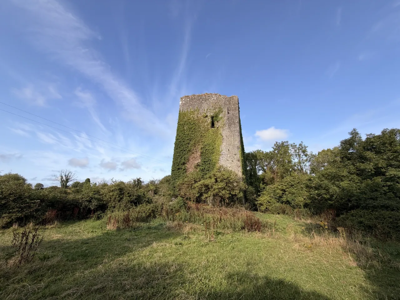 Photo of Ballygriffey Castle Ruins On 0.7ha, Folio CE3481F, Ballygriffey South, Ruan, Co Clare