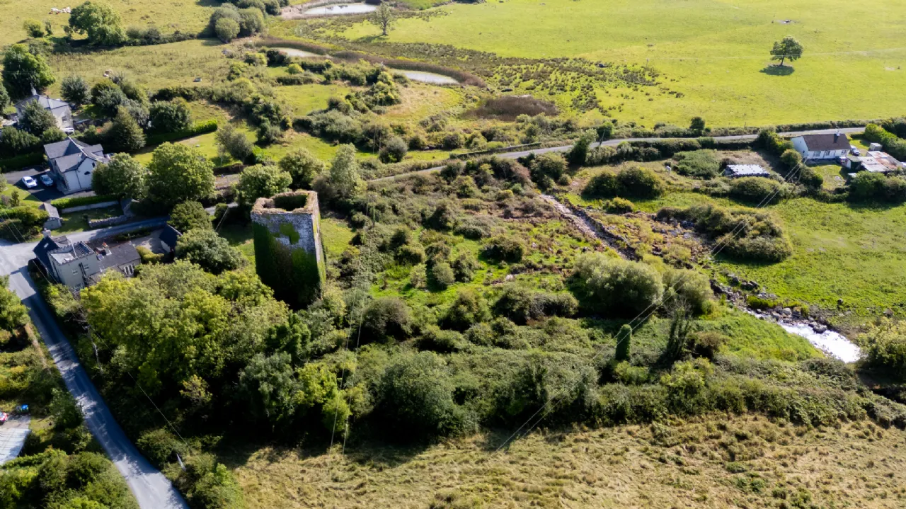 Photo of Ballygriffey Castle Ruins On 0.7ha, Folio CE3481F, Ballygriffey South, Ruan, Co Clare