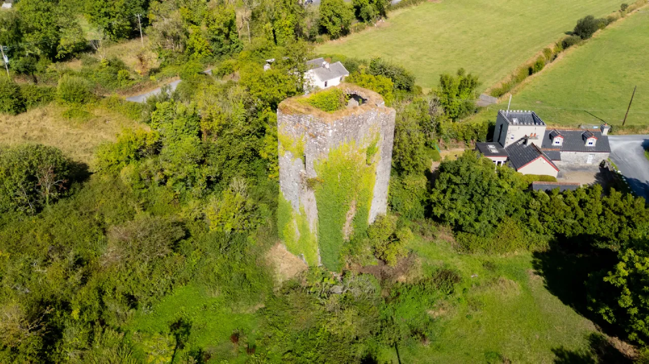 Photo of Ballygriffey Castle Ruins On 0.7ha, Folio CE3481F, Ballygriffey South, Ruan, Co Clare