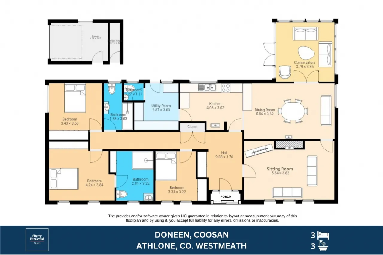 Photo of Dooneen, Meehan Quarter, Coosan, Athlone, Co. Westmeath, N37H5V0