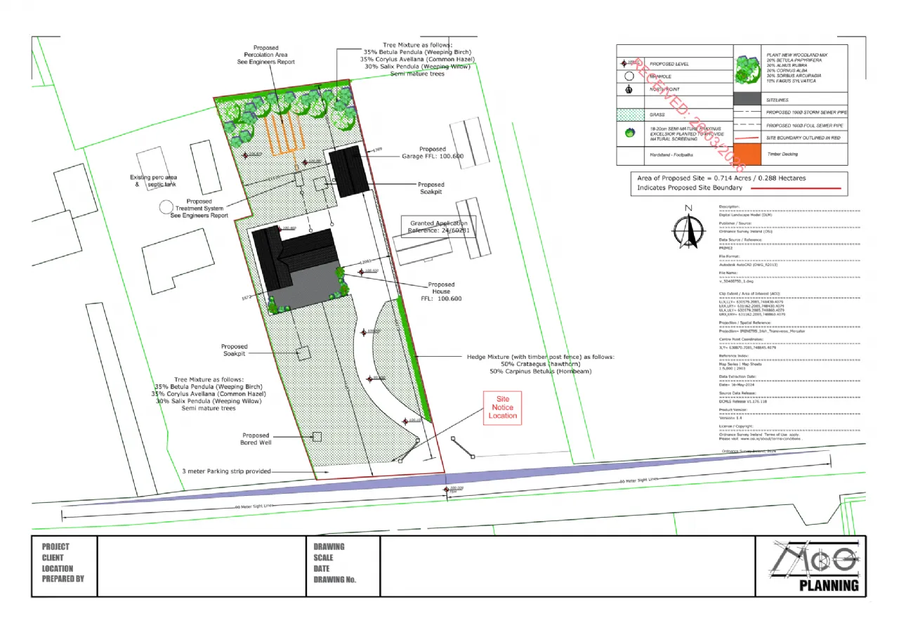 Photo of Site B, Loughnavalley Sites, Mullingar, Co. Westmeath.