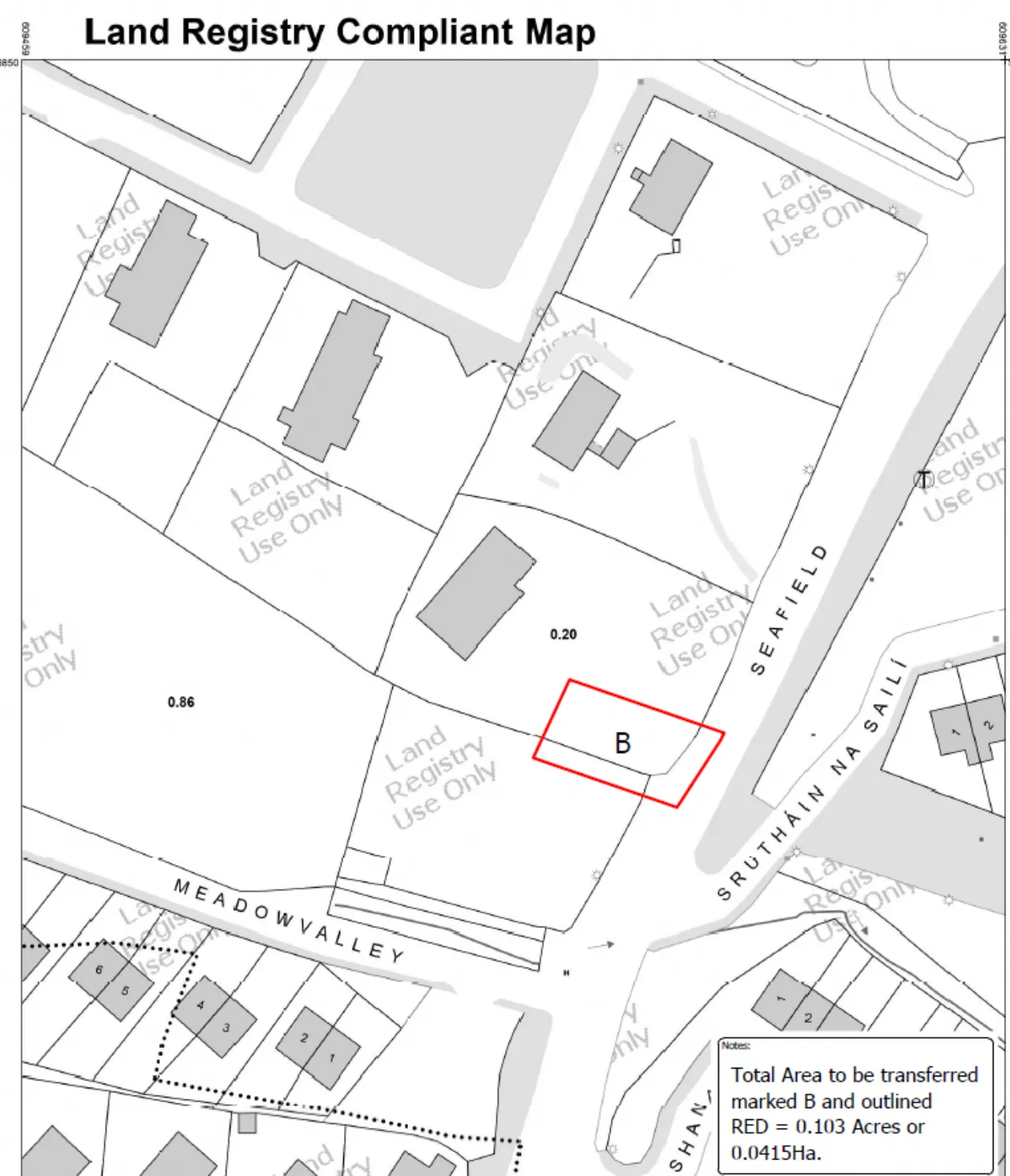 Photo of Site B, Seafield, Youghal, Co. Cork.