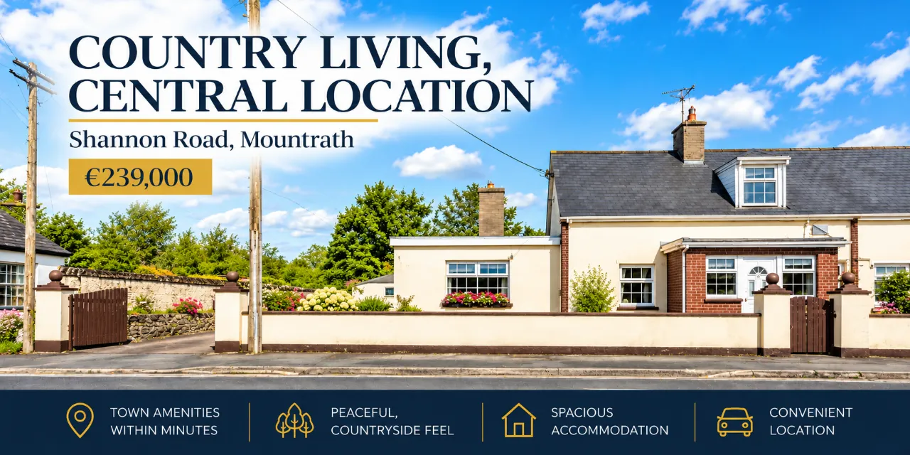 Photo of Shannon Road,, Mountrath,, Co. Laois, R32 NR13