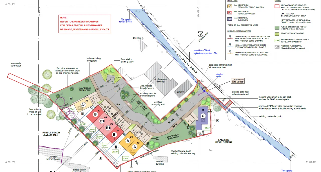 Photo of Circa 0.83 Ac Residential Site,, Old Corbally Road,, Riverstown, Tramore,, Co. Waterford