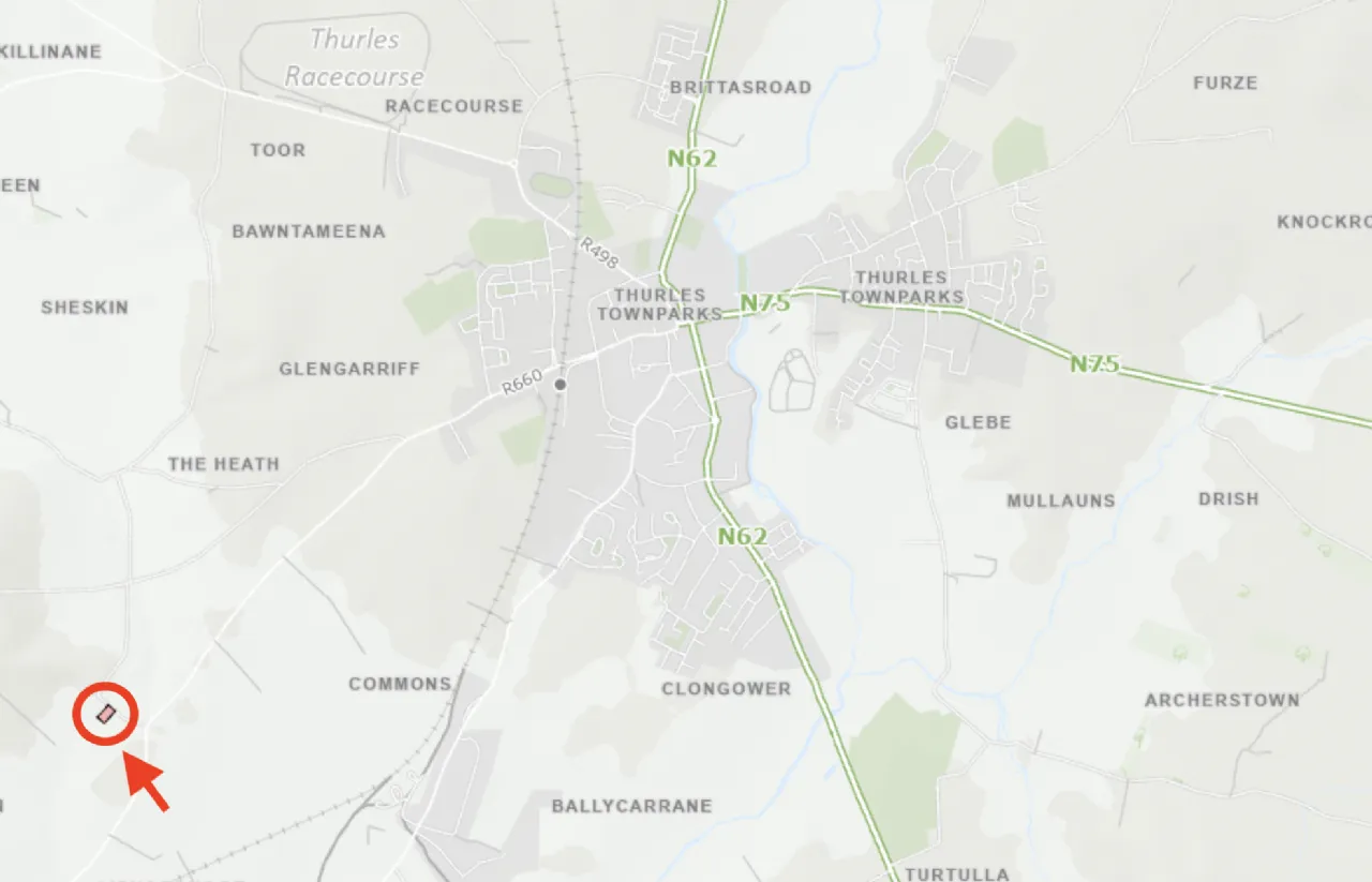 Photo of Brown's Lane, Beakstown, Thurles, Co. Tipperary, E41 N2C3
