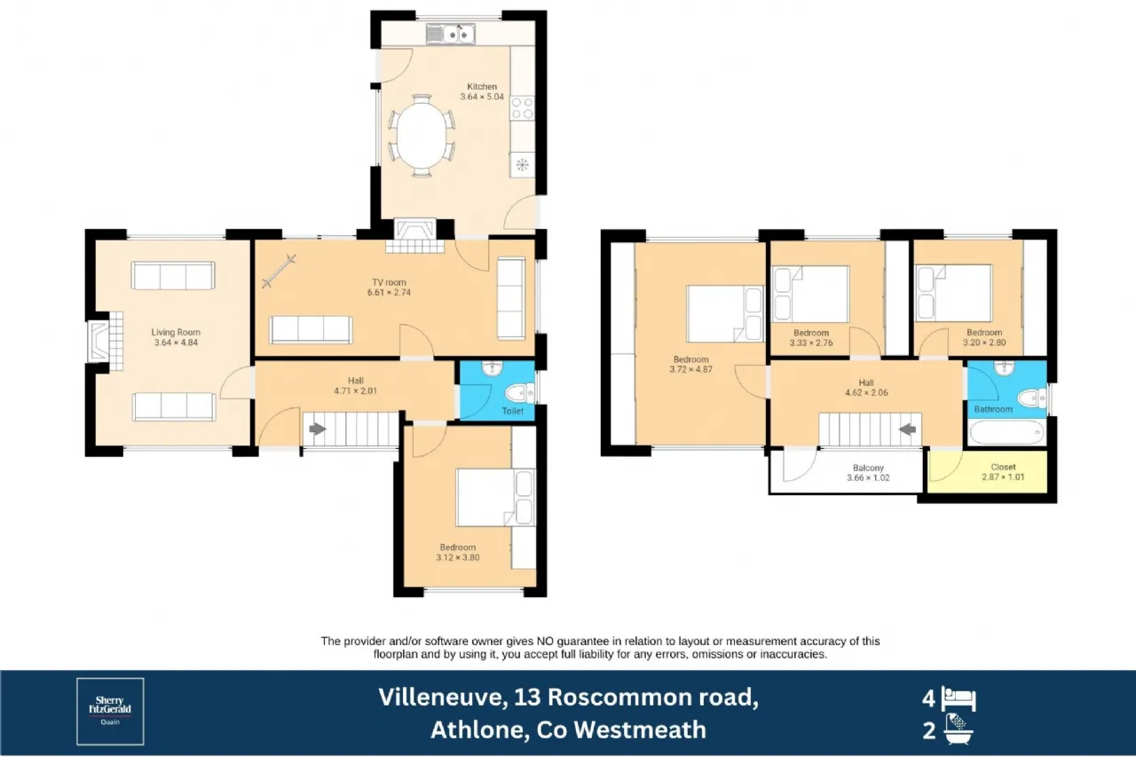 Photo of Villeneuve, 13 Roscommon Road, Athlone,, Co. Westmeath, N37 R2X0