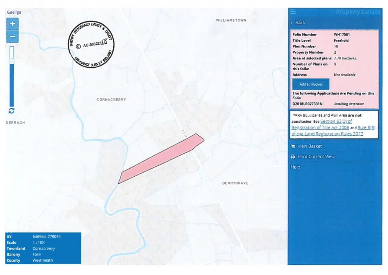 Photo of 19 Acres Land Approx, Cornacreevy, Finea, Co. Westmeath