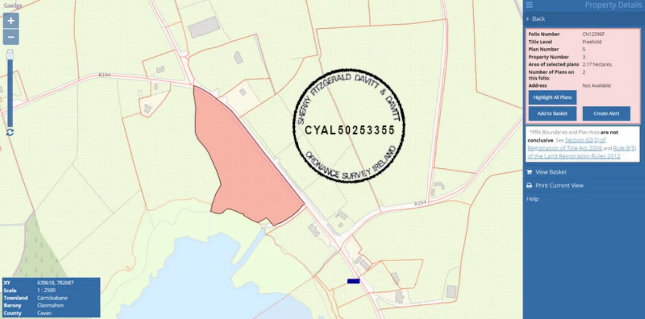 Photo of 5.3 Acres Approx Agri Land, Finea, Co. Cavan