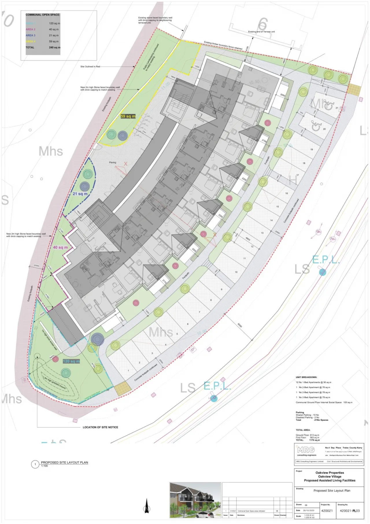 Photo of Site With FPP For, Assisted Living Apartments, Oakview Village, Tralee, Co. Kerry