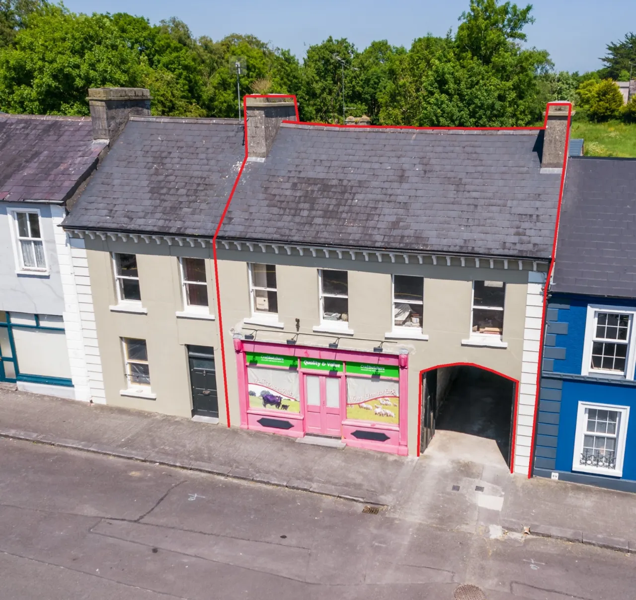 Photo of Church Street, Strokestown, Co. Roscommon, F42T021