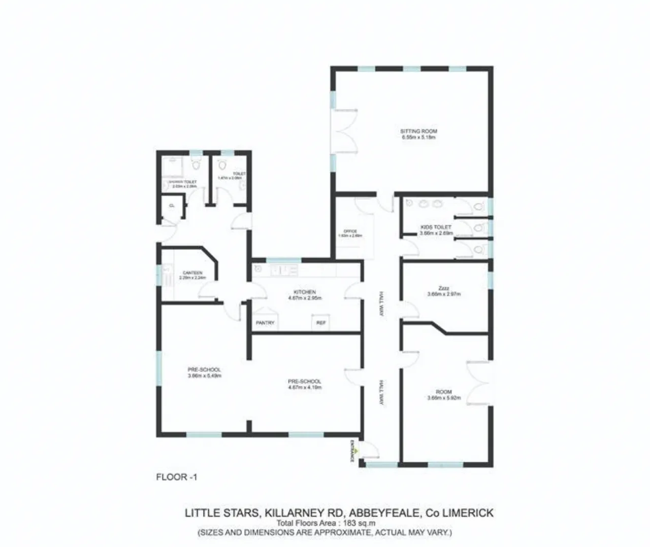 Photo of Little Stars Childcare, Killarney Road, Abbeyfeale, Co Limerick, V94 AW77