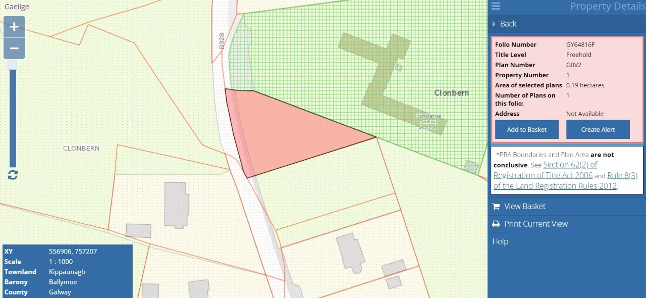Photo of 0.47ac Site Clonberne Village, Clonberne, Co. Galway