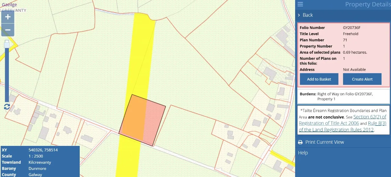 Photo of 112 Acres At Lehid & Kilcreevanty, Tuam, Co. Galway