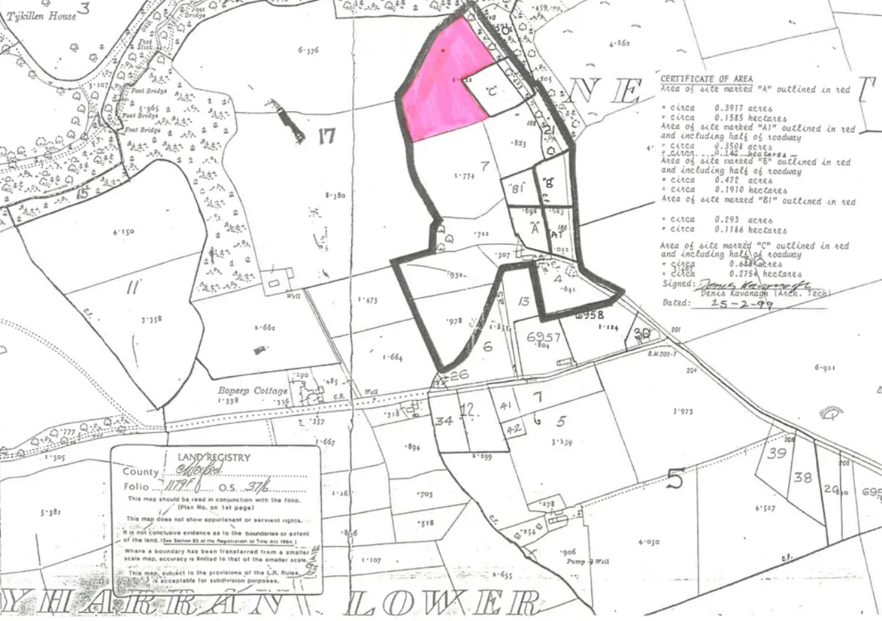 Photo of Site 4.3 Acre, Ballyharron Upper, Crossabeg, Co. Wexford