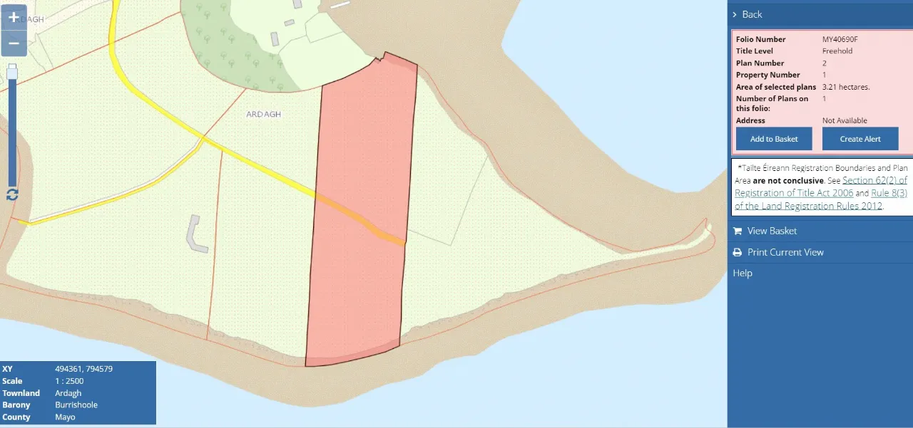 Photo of 7.93 Acres Agricultural Land, Ardagh, Newport, Co Mayo