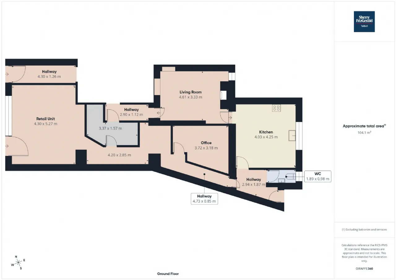 Photo of Main Street, Borrisokane, Co. Tipperary, E45 D263