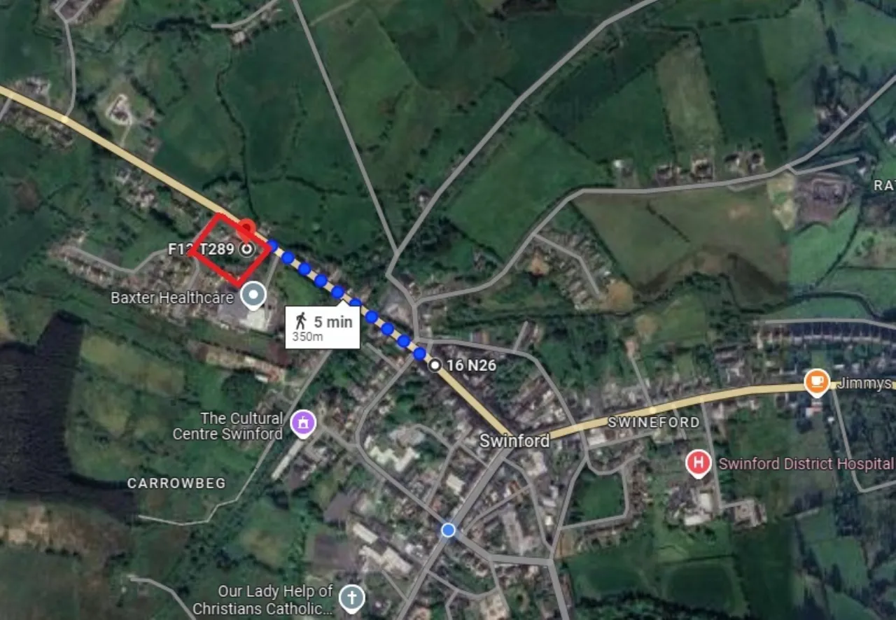 Photo of Ballina Road, Swinford, Co Mayo, F12T289