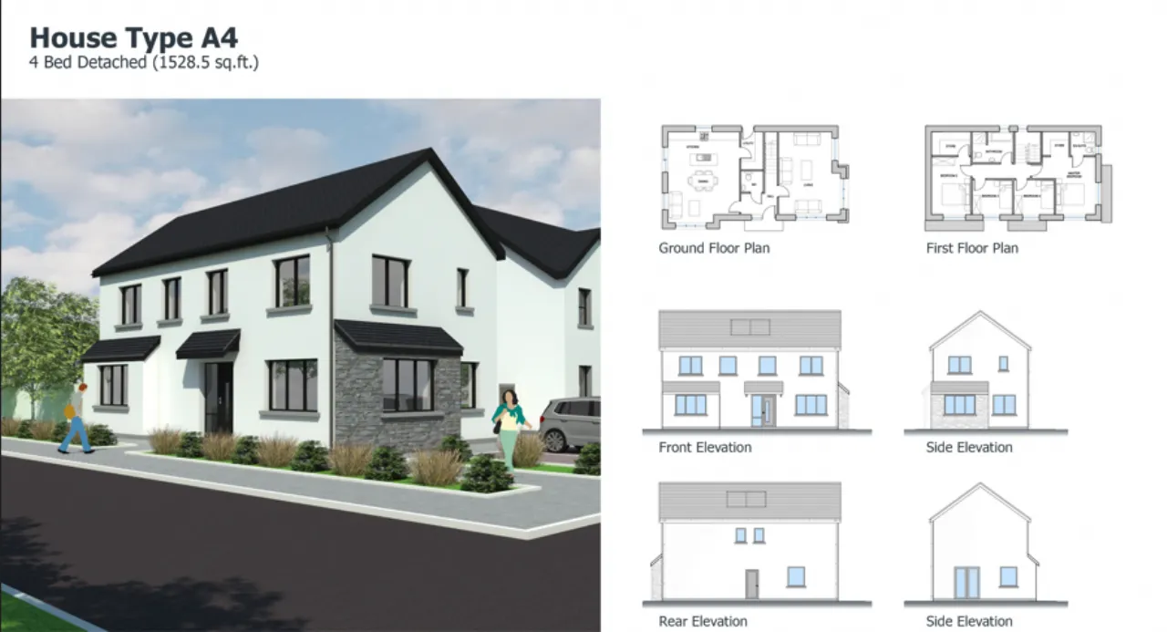 Photo of House Type A4, Castlewidenham, Castletownroche, Co. Cork